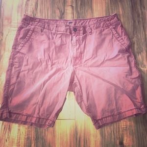 Pink khaki shirt old navy brand size 40”W salmon